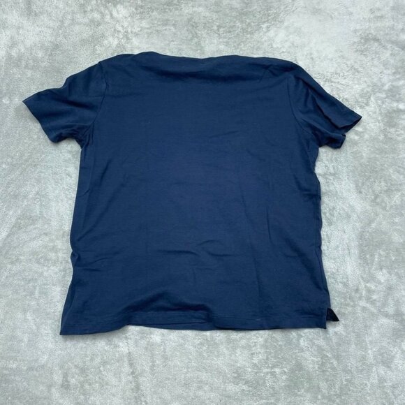 Banana Republic Mens Luxe Touch Performance Tee XXL Navy Short Sleeve a0663 - Picture 5 of 6